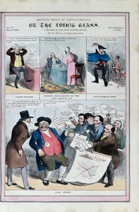 Folha mensal de caricaturas n.º 75. Ou o espelho de Thomas McLean