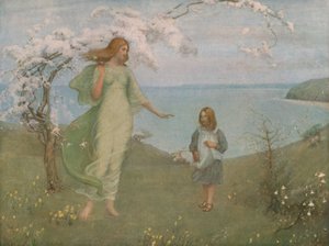 Uma visão da primavera, 1901, c1930. de Thomas Millie Dow