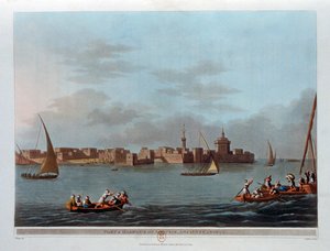 Forte e porto de Aboukir, Canopus antigo, Egito, 1801