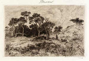 Um vento do sul de Thomas Moran