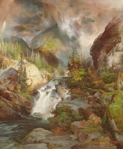 Filhos da Montanha, 1867 de Thomas Moran