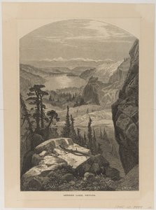 Lago Donner, Nevada de Thomas Moran