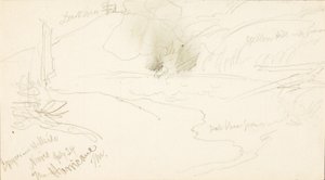 Géiser em Hillside, Norris, o Furacão de Thomas Moran