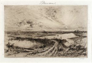 Hook Pond e a ponte velha de Thomas Moran