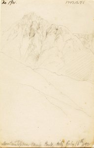 No acampamento em Soda Butte Creek, Cook City de Thomas Moran