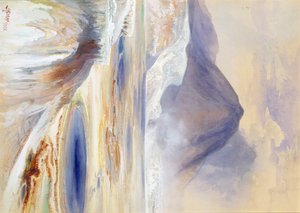 Mammoth Hot Springs, Yellowstone, 1872. de Thomas Moran