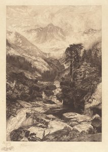 Montanha da Santa Cruz, Colorado de Thomas Moran