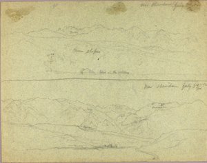 Perto de Sheridan, 3 de julho de 1892 de Thomas Moran