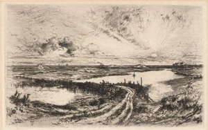 Nascer do sol de Thomas Moran