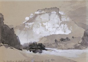 O Cañon do Belle Fourche, Wyoming de Thomas Moran