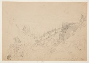A Cordilheira Teton do Leste de Thomas Moran