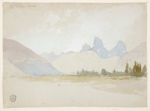 Tetons, Idaho de Thomas Moran