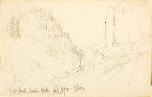 Parque de Yellowstone, Golden Gate de Thomas Moran