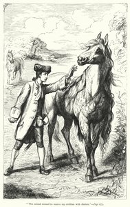 Ilustração para Gullivers Travels de Jonathan Swift (gravura) de Thomas Morten