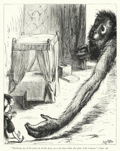 Ilustração para Gullivers Travels de Jonathan Swift (gravura)
