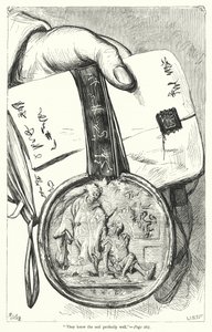 Ilustração para Gullivers Travels de Jonathan Swift (gravura) de Thomas Morten