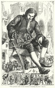Ilustração para Gullivers Travels de Jonathan Swift (gravura)