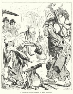 Ilustração para Gullivers Travels de Jonathan Swift (gravura) de Thomas Morten