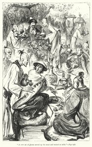Ilustração para Gullivers Travels de Jonathan Swift (gravura) de Thomas Morten