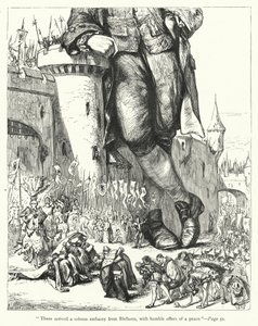 Ilustração para Gullivers Travels de Jonathan Swift (gravura)