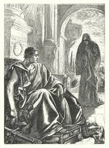 A Sibila Cumaean (gravura) de Thomas Morten