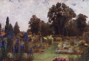 Kew Gardens: Herbaceous Gardens (cor litho)