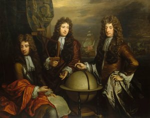 John Benbow (1653-1702), Sir Ralph Delavalle (cerca de 1645-1707) e Thomas Phillips (cerca de 1635-1693)