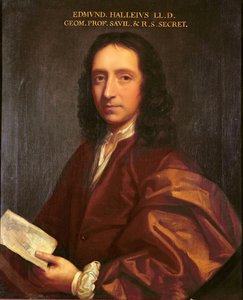 Retrato de Edmond Halley, c.1687