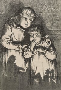 Um esboço de Natal - cinco horas da manhã, 5 de janeiro de Thomas Nast