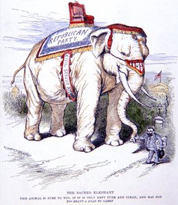 O Elefante Sagrado de Thomas Nast