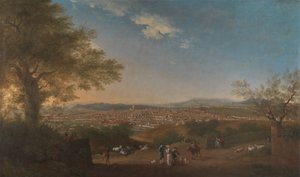 Uma Vista Panorâmica de Florença a partir de Bellosguardo