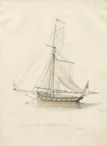 Chillington Park - Piscina: desenho de caneta e aquarela, nd [1837-1838] (desenho) de Thomas Peploe Wood