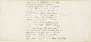 Inscrição do Monumento de Colwich - Wolseley: pen, nd [1839] (Manuscrito) de Thomas Peploe Wood