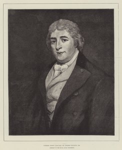 Charles Dibdin (1745-1814), Retrato na Exposição Naval Real