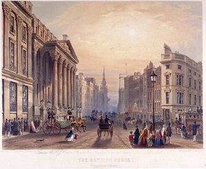 Exterior da Mansion House, Londres, 1851