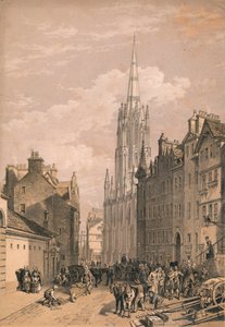 New Assembly Hall, Edimburgo, c1875