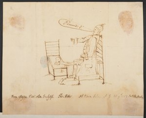 Autorretrato de Thomas Potter, deputado, Add MS 30867 f.92 de Thomas Potter