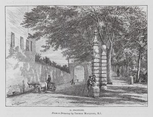 Il Frontone (gravura) de Thomas Robert Macquoid