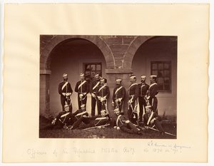 Oficiais da Artilharia da Milícia de Fifeshire de Thomas Rodger