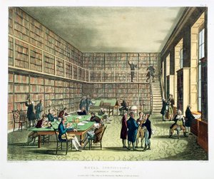 Biblioteca da Royal Institution, Albermarle Street, Londres, 1808-1811