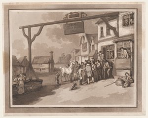 Crawley Uma excursão a Brighthelmstone, 1º de junho de 1790., 1º de junho de 1790. Criadores: Thomas Rowlandson, Samuel Alken.