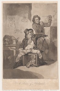 Dois malfeitores de Thomas Rowlandson