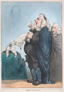 A Counciller [sic], 1 de Janeiro de 1801., 1 de Janeiro de 1801. de Thomas Rowlandson