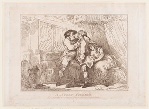 A Cully saqueada de Thomas Rowlandson