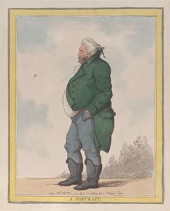 Um retrato George, 3º Conde de Pomfret, 26 de fevereiro de 1812., 26 de fevereiro de 1812. de Thomas Rowlandson