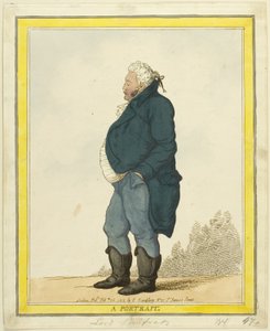 Um retrato: Lord Pomfret de Thomas Rowlandson