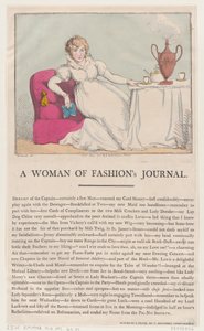 Diário de uma mulher da moda, 1º de maio de 1802., 1º de maio de 1802. de Thomas Rowlandson