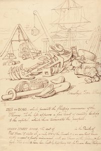Desenho do álbum de Thomas Rowlandson