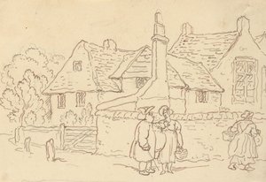 Desenho do álbum de Thomas Rowlandson