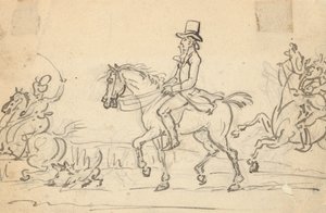 Desenho do álbum de Thomas Rowlandson